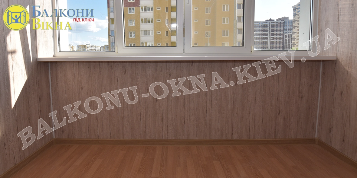 Пластикова обшивка після виконаних робіт №1
